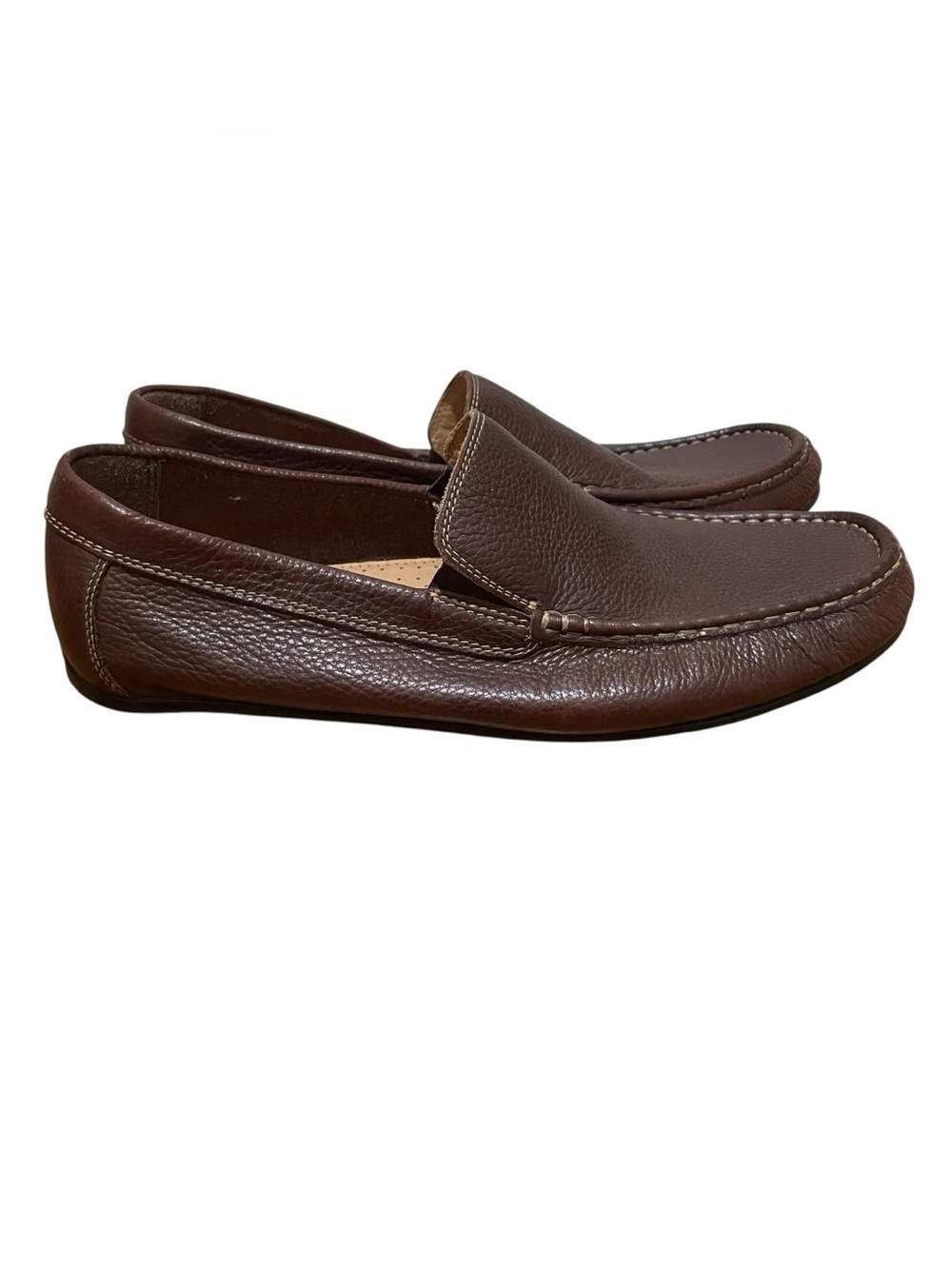 G.H. Bass & Co. Connor Loafers Brown Men’s Size 10.5 M Leather Driving Moccasins